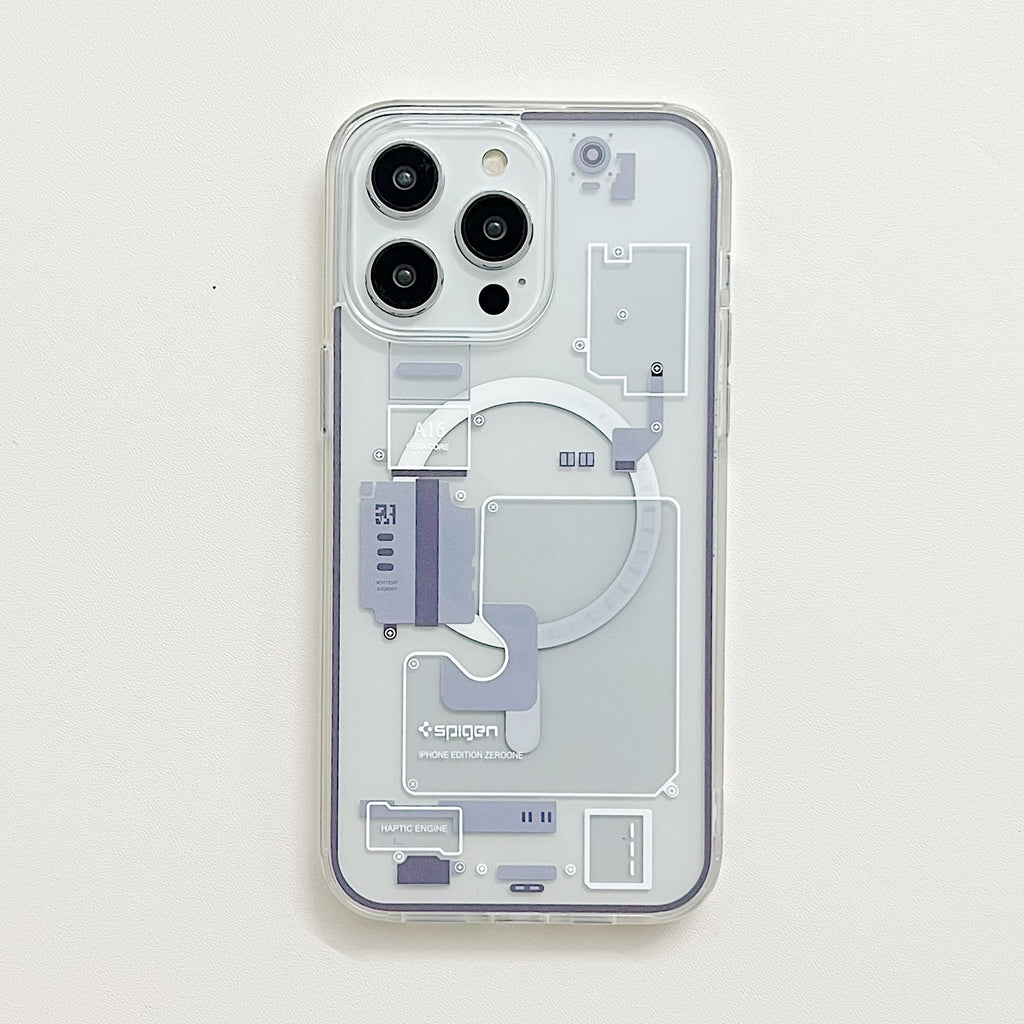 Transparent Acrylic Magnetic Phone Case