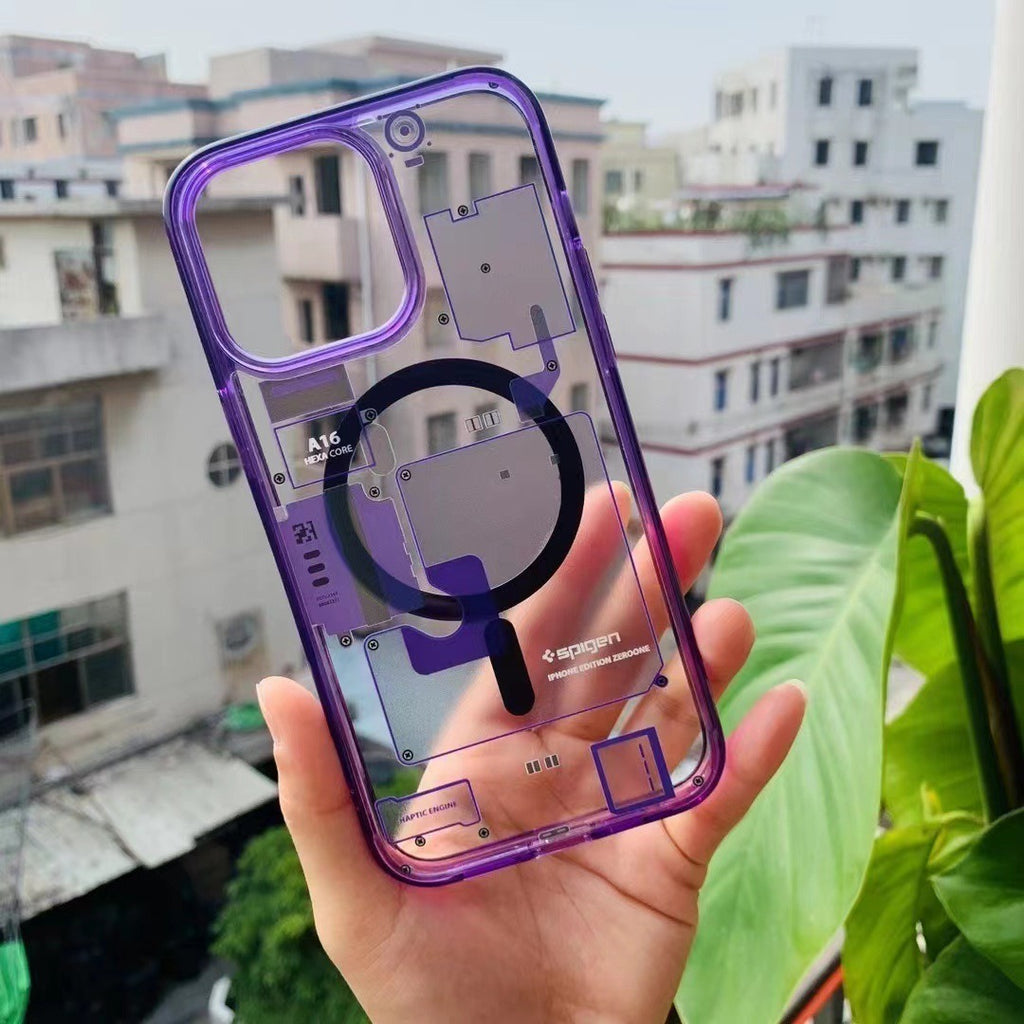 Transparent Acrylic Magnetic Phone Case